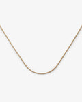 Box Chain 14k Gold Necklace